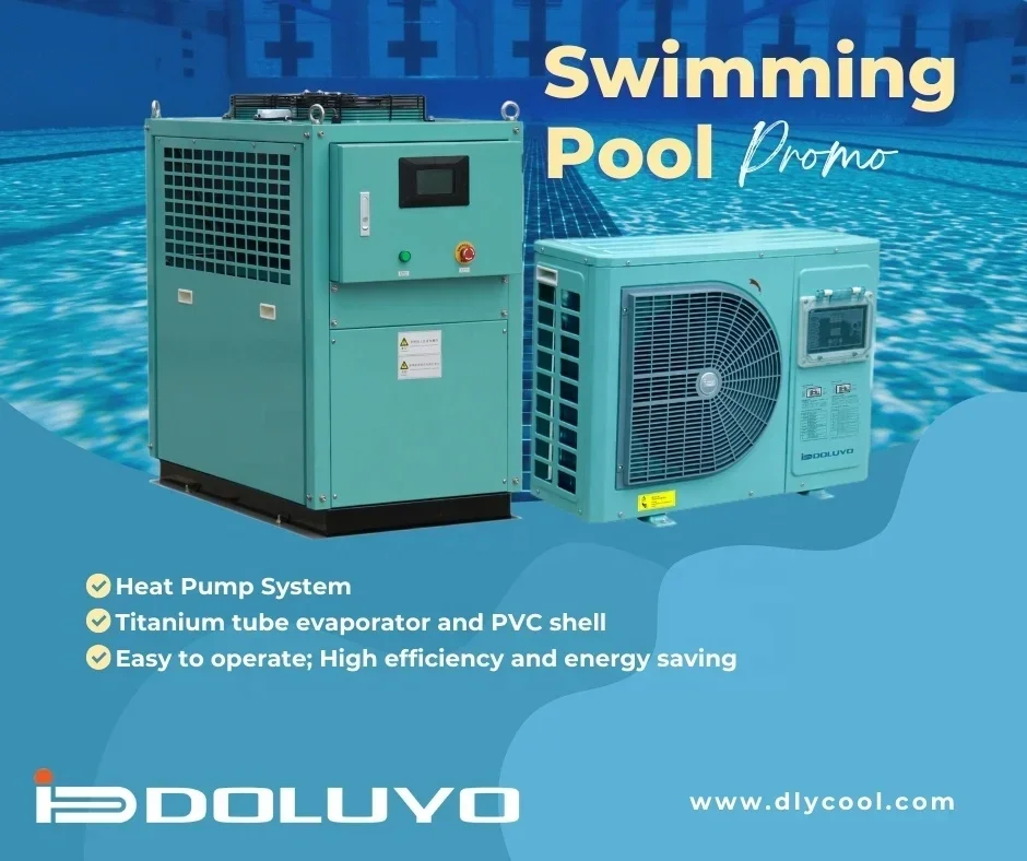 2.7kW 220V ~ 20Hz 1ph Bomba de calor para piscina Sistema de aquecimento aquecedor de piscina de água para uso doméstico