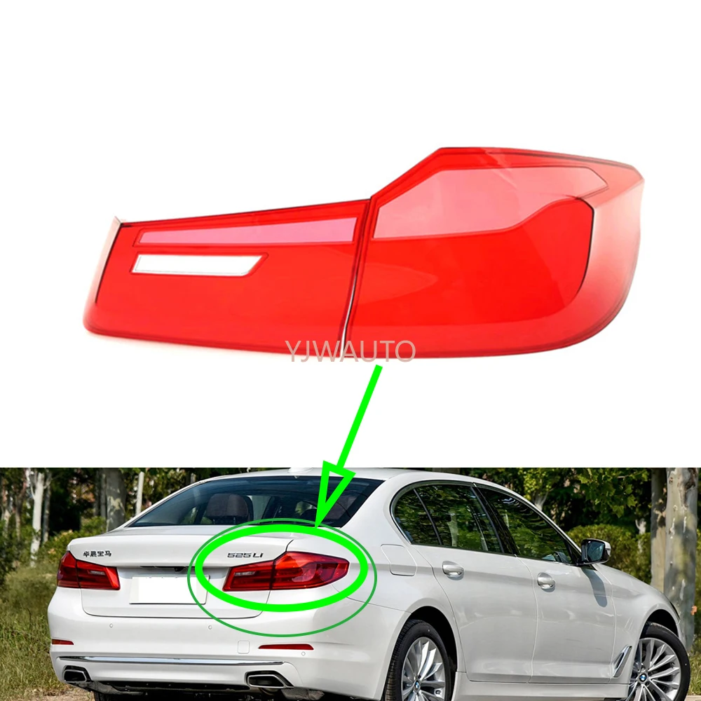 

Taillights Cover for BMW 5 Series G38 2017~2020 Car Rear Light Lens Replacement Brake Lights Glass Parking Lamp Shell Lens