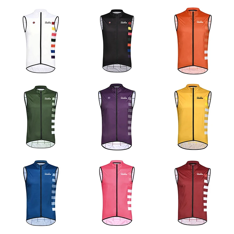 

New ralaha summer jacket road cycling suit vest night riding reflective breathable windproof vest