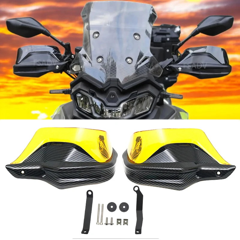 

Carbon Motorcycle Handguard Shield Hand Guard Protector Windshield For Voge 900 DSX DS900X DSX900 2024