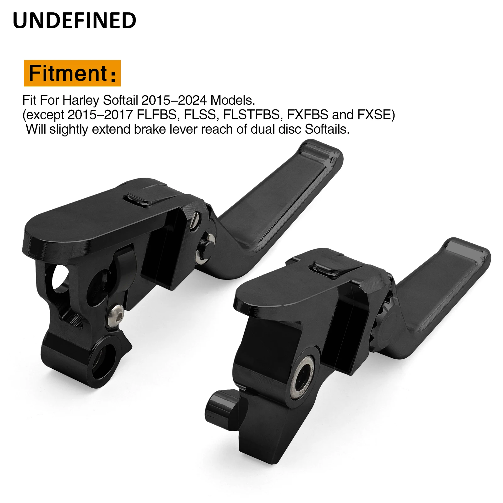 Motorcycle Levers Brake Clutch Handle Lever Adjustable for Harley 2015-2024 Softail Fat Boy FLSB Street Bob FXBB Breakout FXLRS view 5