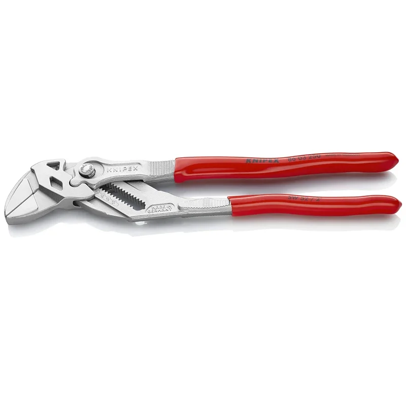 KNIPEX Pliers Wrench in A Single Tool Chrome Plated  Workpro  Pliers  Wire Stripper 8603250