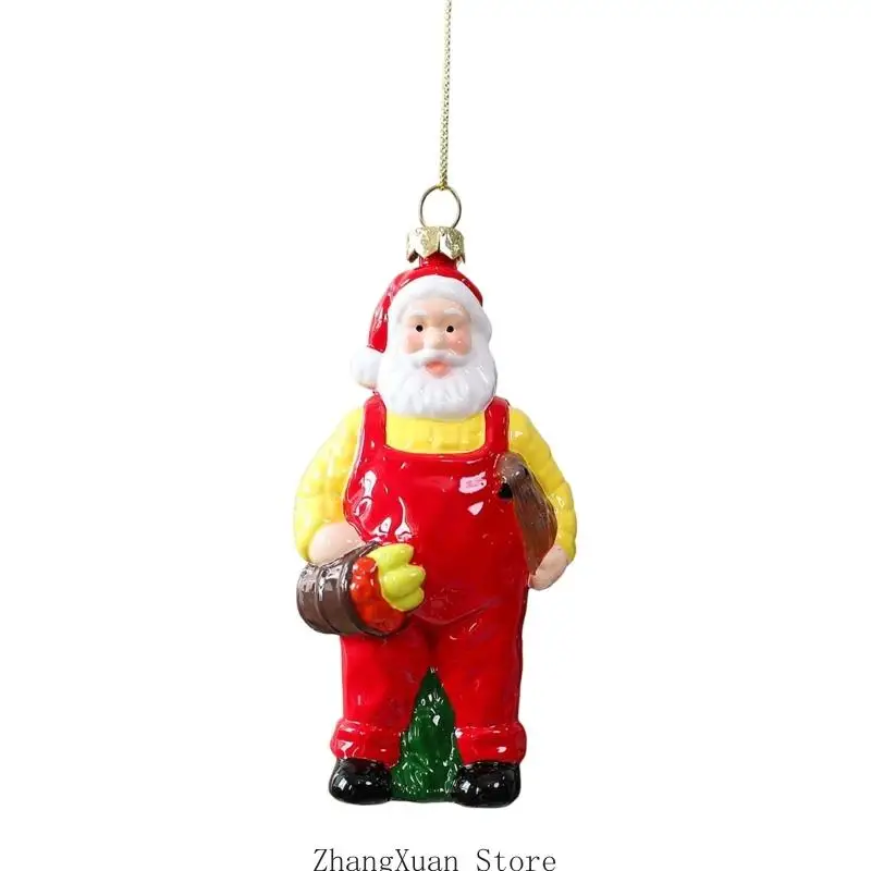 Saisonale Weihnachtsdekoration für den Innenbereich mit Kordelschlaufe zur Verwendung Baum 3XUF – Detail 9