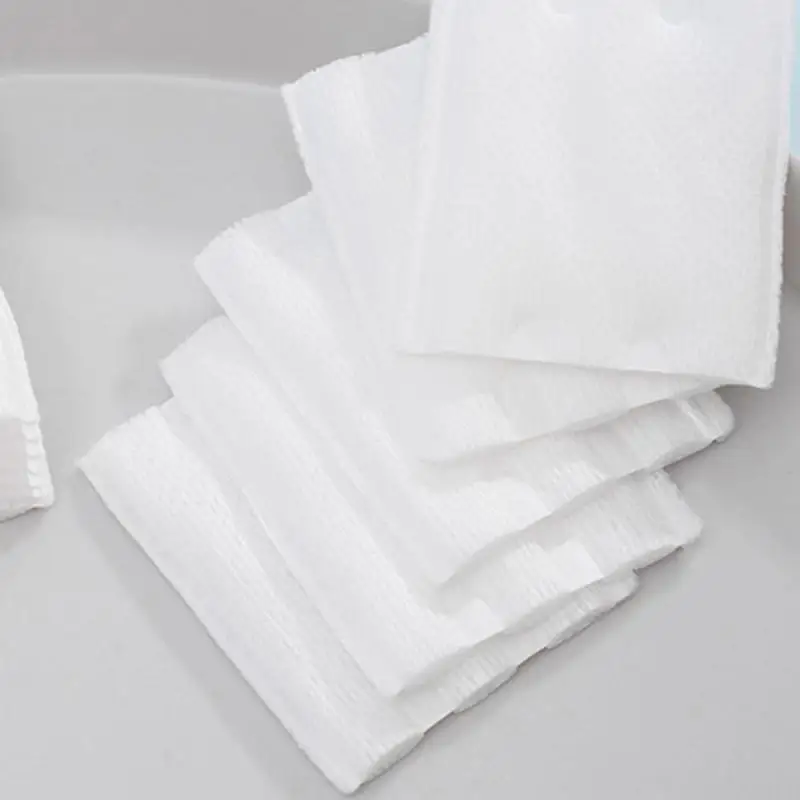 Serviette élastique pour le visage, douce et absorbante, compresse durable, tampons démaquillants, outils de beauté, utilisation polyvalente