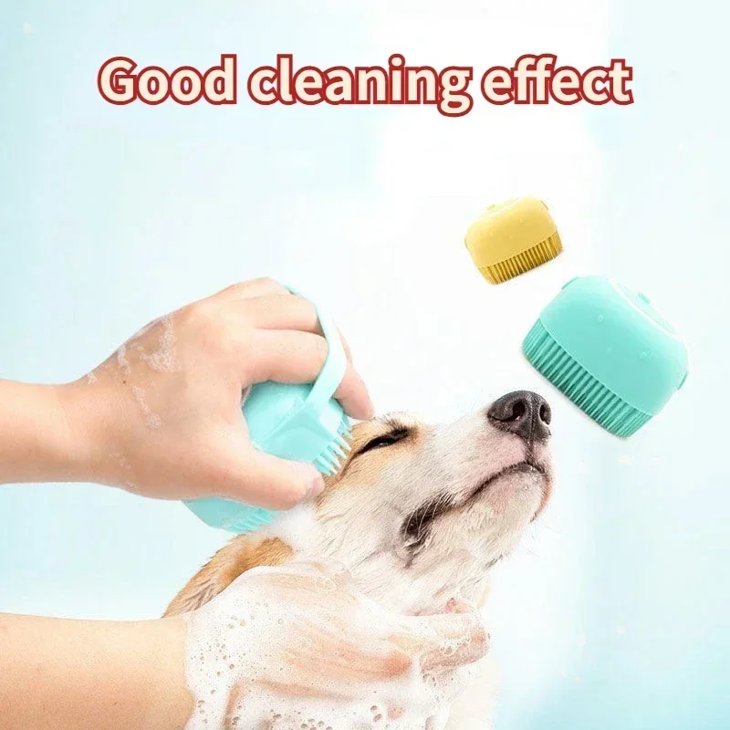 Silicone Pet Bath Massage Glove 3