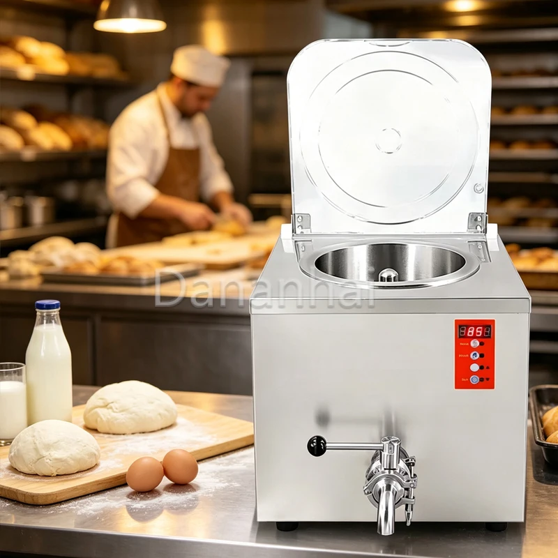 Commercial Batch Pasteurizer Machine for Milk Juice Gelato Ice Cream Multifunctional Mix Pasteurization Equipment for Dessert
