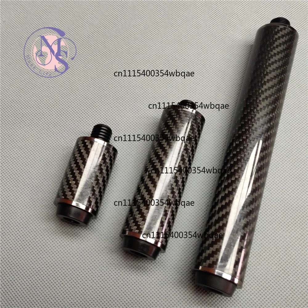 ZOCI-FOR-Pool Cue Carbon Fiber Extension, 5cm 10cm 20cm Billiard Accessories Replacement Parts