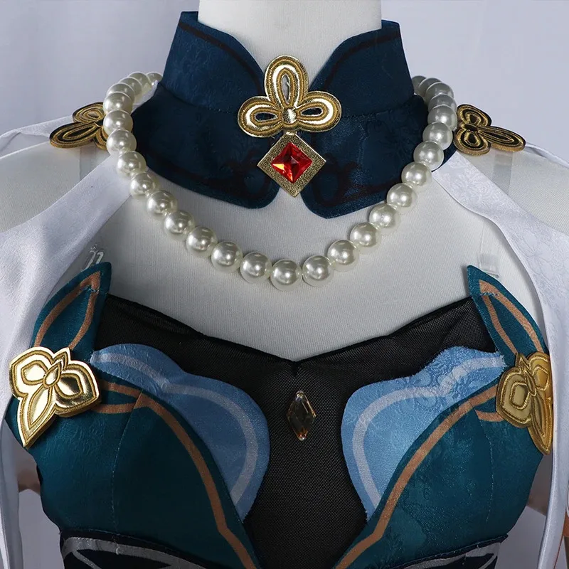 

2025 yiyiROLECOS Cosplay Costume Game Honkai Star Rail Genius Society Member #81 Ruan Mei Women Suit Halloween Party Ou