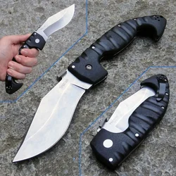 High Performance COLD Spartan Warrior Tactical Folding Knife 7CR13MOV Blade Nylon Glass Fiber Handle Combat Hunting Knives