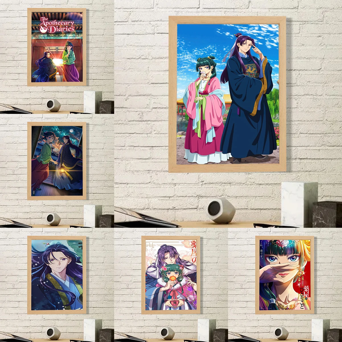 

Anime The Apothecary Diaries Poster Decoration Bedroom Decor Room Aesthetic Decorative Prints Wall Painting Canvas Vintage Home