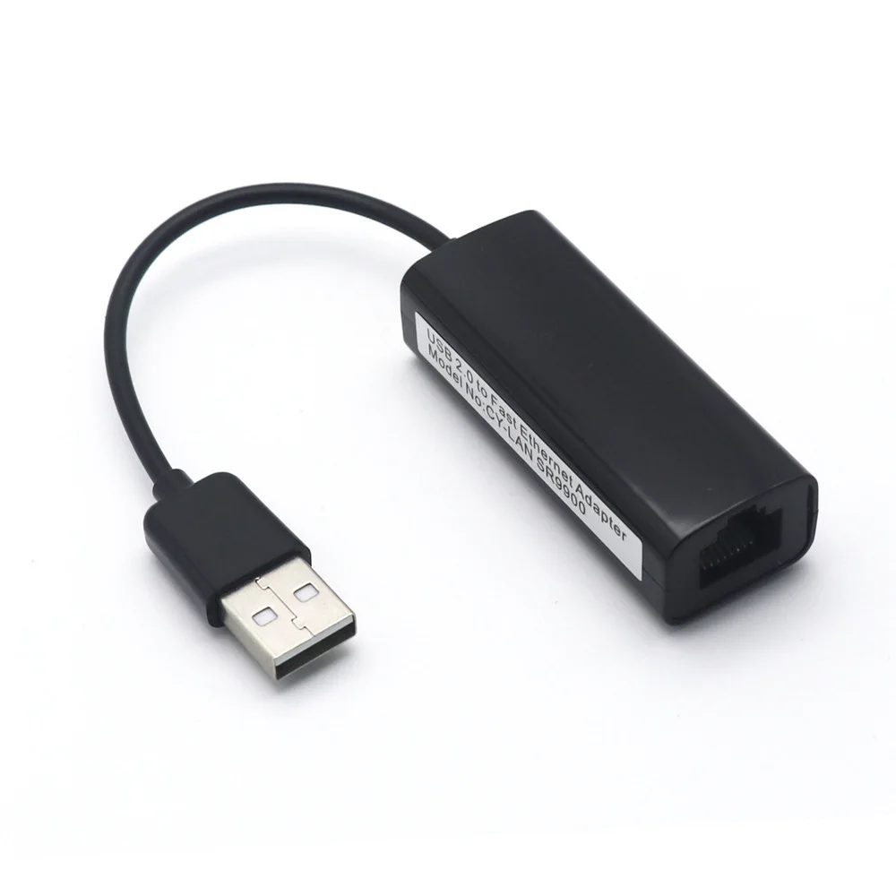 Typ-C zu RJ45 Ethernet-Adapter, USB 100Mbps Netzwerkkarte für Laptop PC, Plug & Play LAN-Konverter – Detail 4