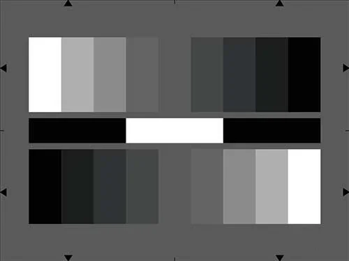 Charttu ITE 9 Grayscale Chart(gamma=0.45)Test Chart 4:3 Checker Colorchecket  Cameras Webcam Resolution Reflective Customized