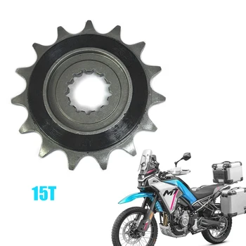 15T Per CFMOTO 450MT 450mt 450 MT Piccolo Silenzioso Durevole Moto Pignone Ruota A Catena Volano Anteriore Pignone