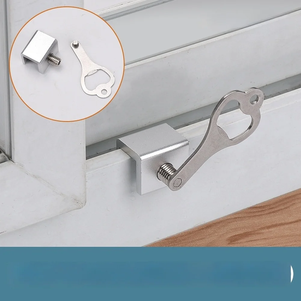 Home for child Safety for Lock for child Safety for Lock Adjustable Window Limiter Sliding Window Lock Secure Locking Mechanism