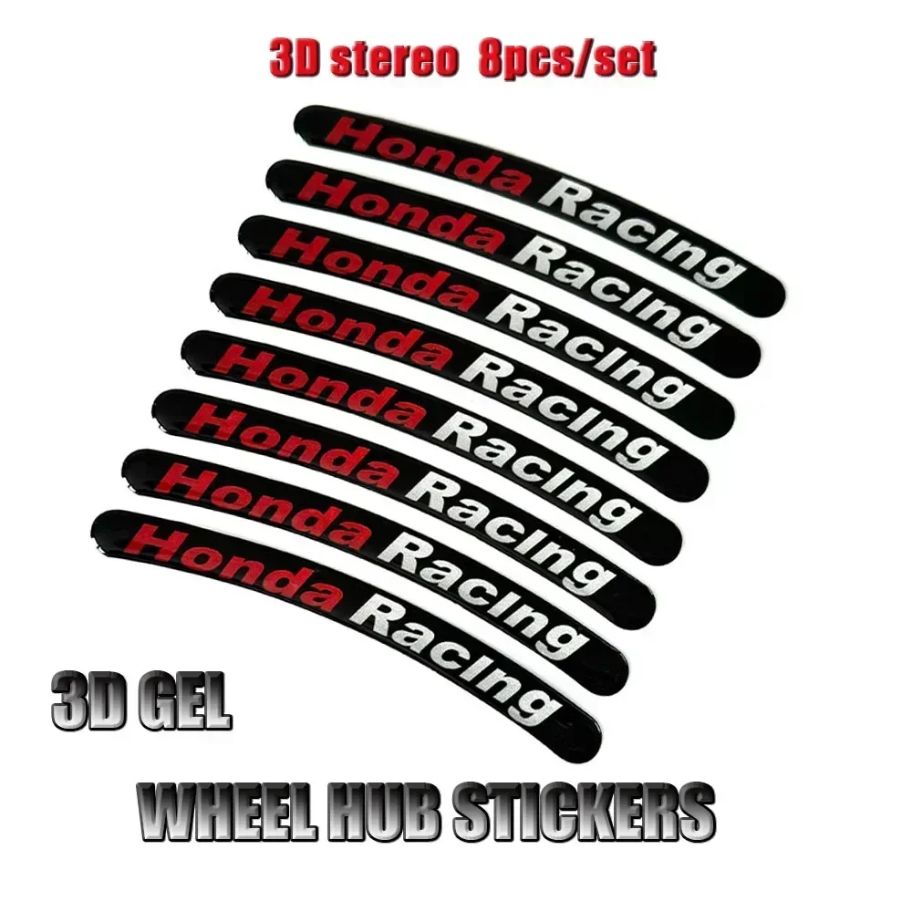 

New Car Stickers Universal Wheel Stickers for Honda Wheel Modification Stickers Motorcycle Reflective Stickers Decor