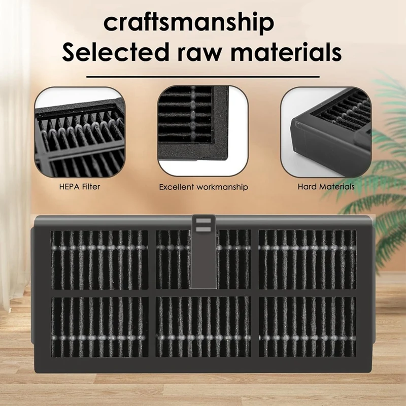 Filtro ABAE-HEPA para filtros de vacío Robot Dreame X40 Ultra/ L10s Pro Ultra Heat/ X30 Ultra/ L10s Ultra Gen 2/ L40 Ultra