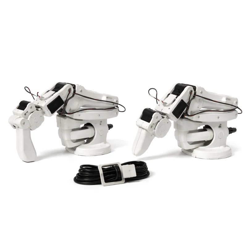 Unassembled SO-ARM101 Robotic Arm Low-Cost AI SO-101 Master Arms+Slave Arms 2MP Cameras DIY Kit for LeRobot Hugging Face Project
