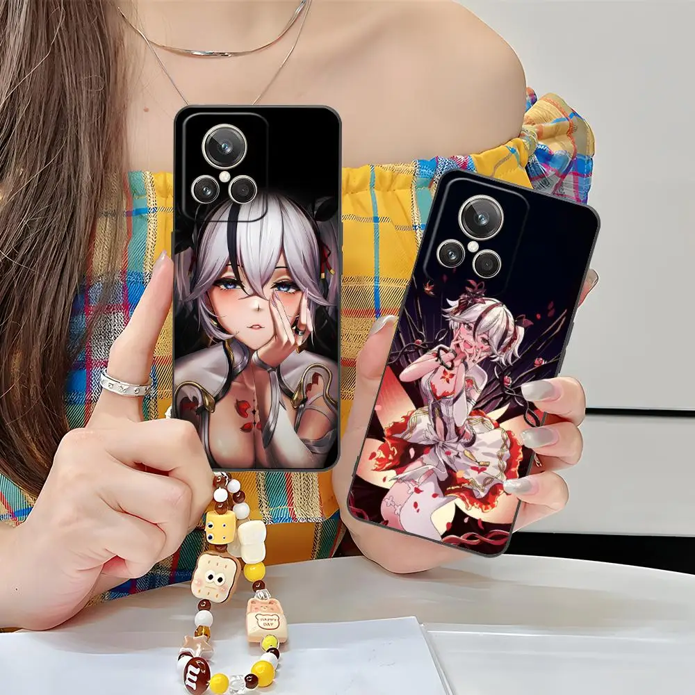 

Чехол для телефона Wuthering Waves Camellya для Realme GT 8 Neo Pro C75 73 71 C67 65 C55 53 C35 31 C20 15 с красочным принтом, красивый