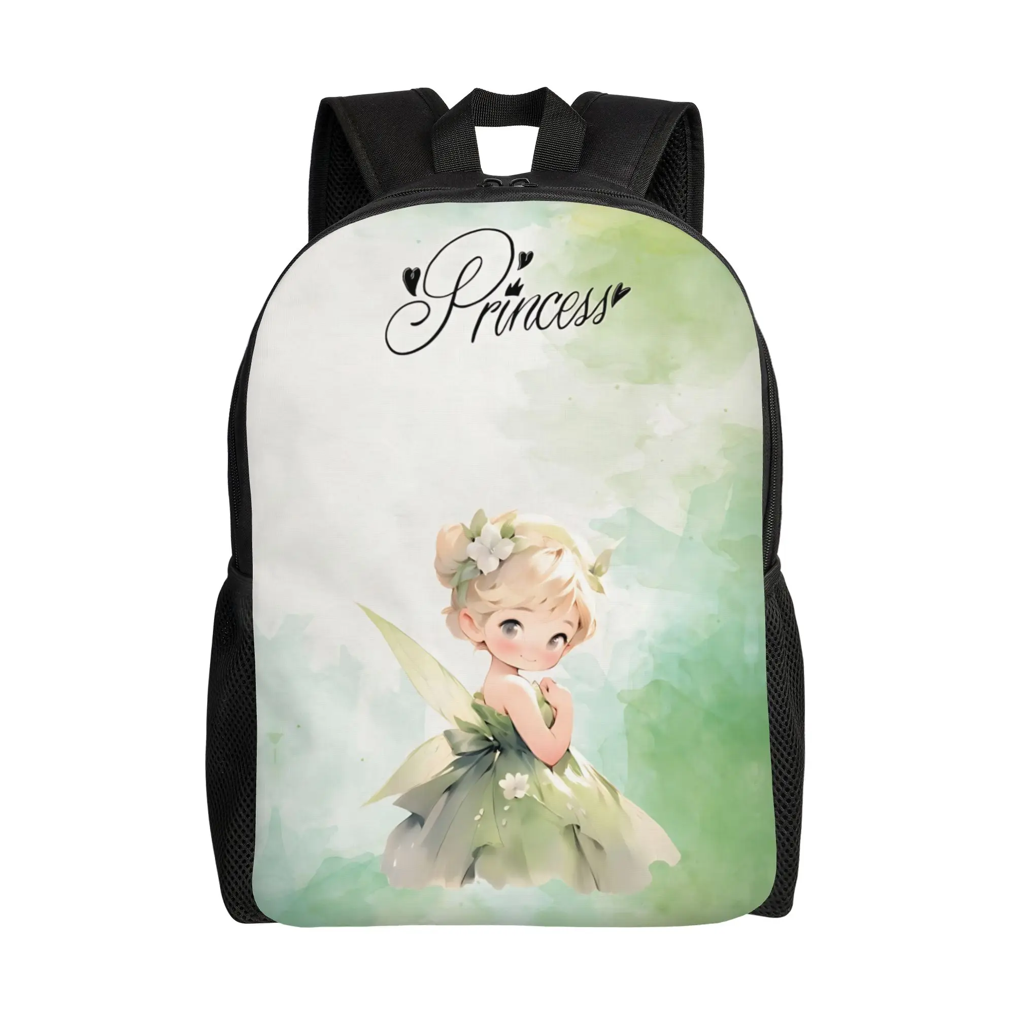 

1PC first day of school Backpack Disney cartoon Daypack Disney Princess Cool Office Work Sturdy Shoulder Rucksack