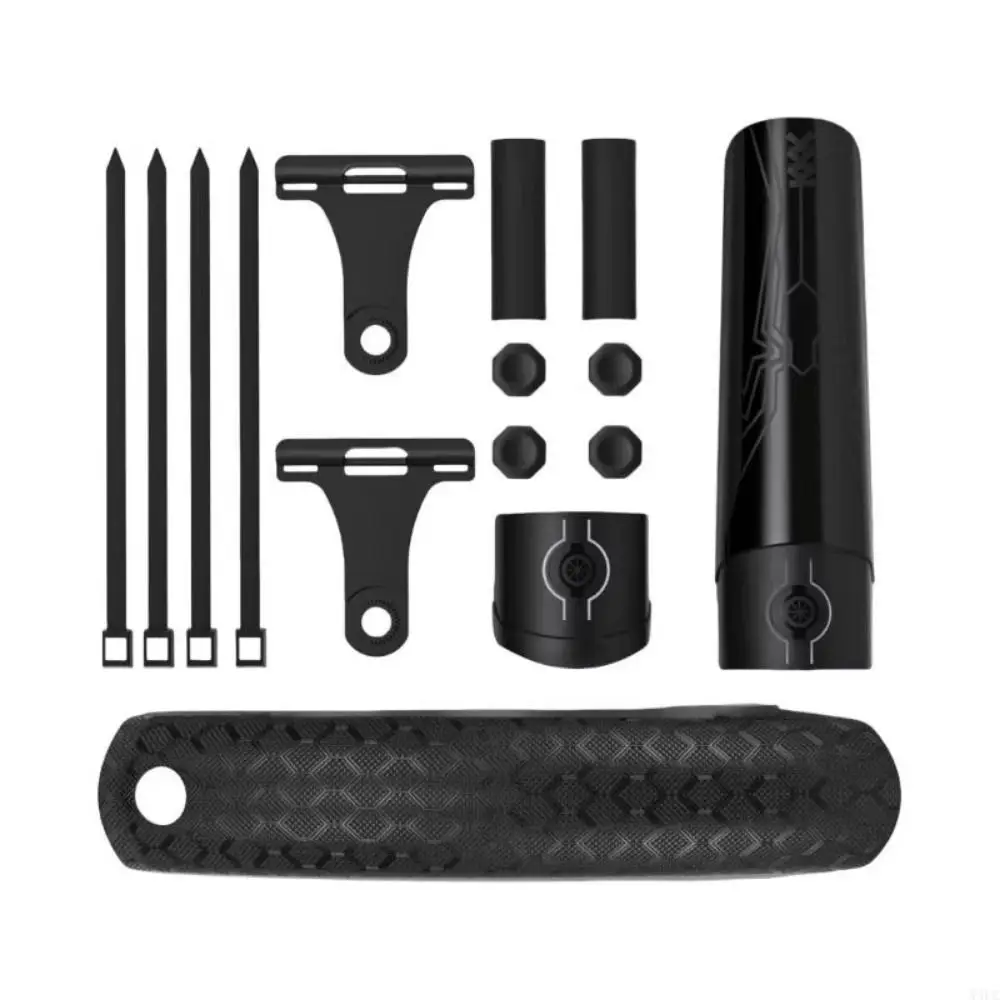 

Front/Rear Wheel Bike Front Rear Mudguard PVC Lightweight Bike Hard Shell Mudguard Black Plastic MTB Bicyele Fender