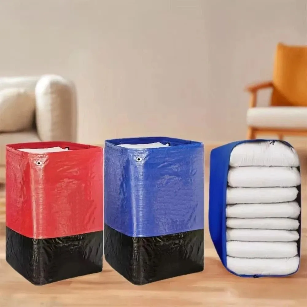 

Водонепроницаемая логистическая сумка-мешок из ткани, утолщенная, 110/120 см, складная, сверхпрочная, для переезда и хранения