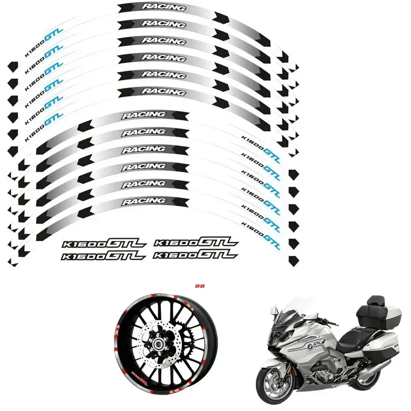 

Запчасти для мотоциклов BMW K1600GTL K1600GT, контурное колесо декоративная переводная наклейка-B