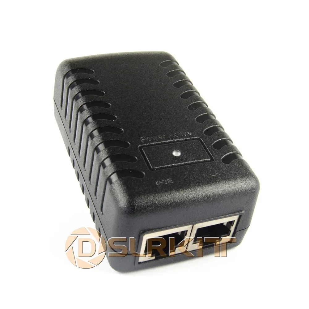 Gigabit 48V PoE Injector Adapter Power Over Ethernet 802.3at AF UBNT AP 1000Mbps