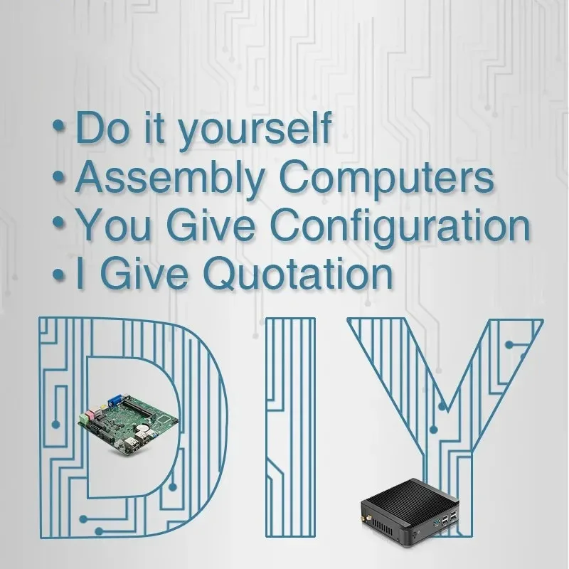 

Helorpc Industrial Mini PC with N2830/N2840/J1900/J2900/J4125/J6412