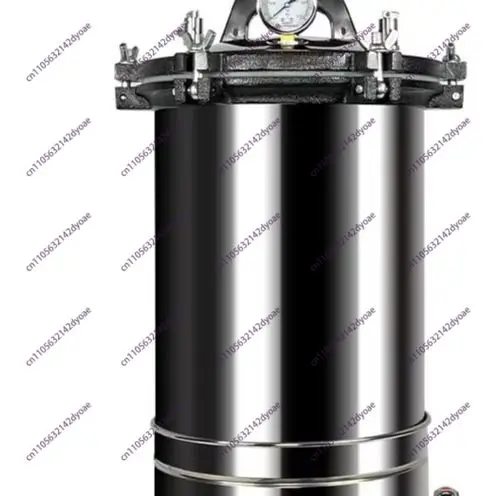 

25L Portable High Pressure Sterilizer Stainless steel Steam Sterilization Pot Automatic Sterilization Autoclave Pot