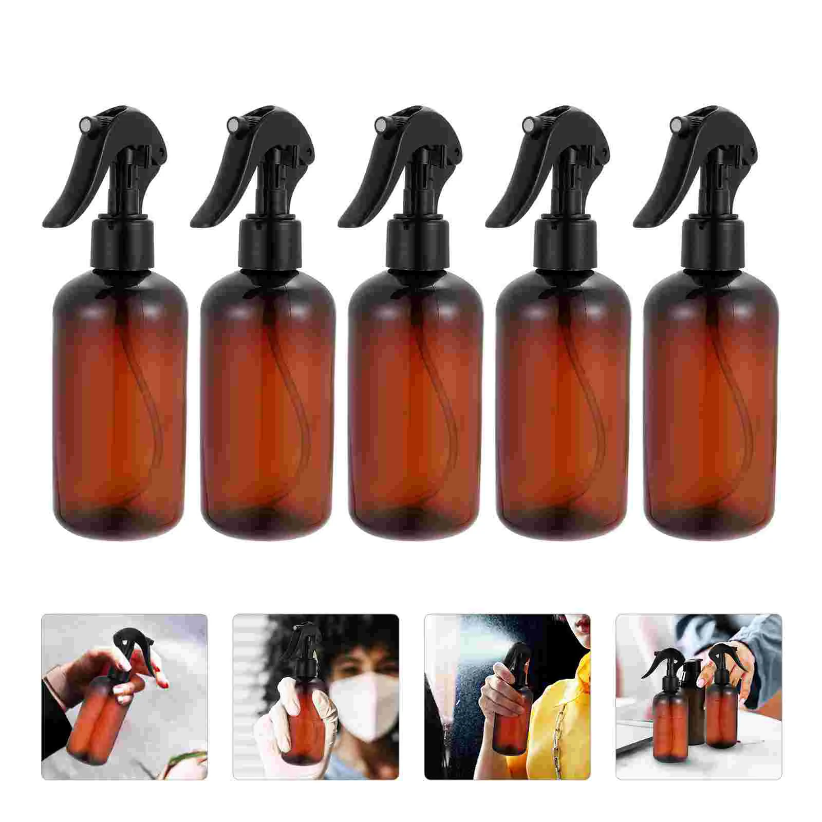 

5 Pcs Spray Bottle Garden Sprayer Bottles Halloween Plastic Can Manual Water Watering Pressuring