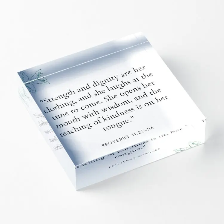 Sprichwörter 31 25 26 Acryl block Dekoration Dekor Pad modische Druck fotos Kunst lustige Hochzeits familie klar transparent