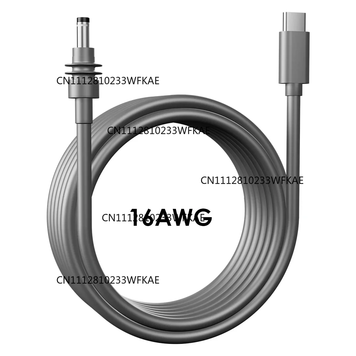 16AWG for Starlink Mini Space-x USB-C to DC Power Cord 100W Waterproof Cable