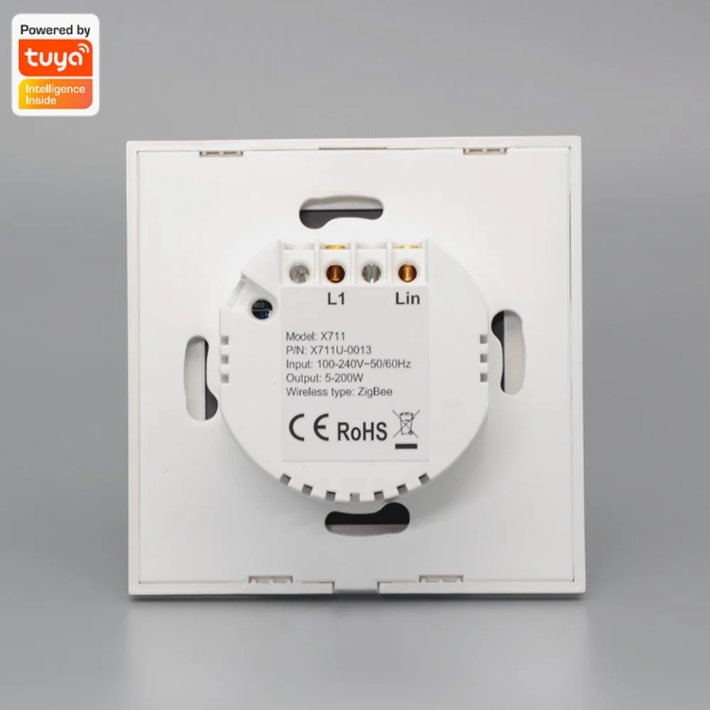 Intelligente Switch Europese Standaard Intelligente Wifi Schakelaar Een Manier Wandschakelaar Verbinding Alexa Voice Control Touch Schakelaar