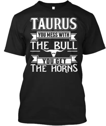 Taurus Tee T-shirt Made In The USA Size S To 5XL