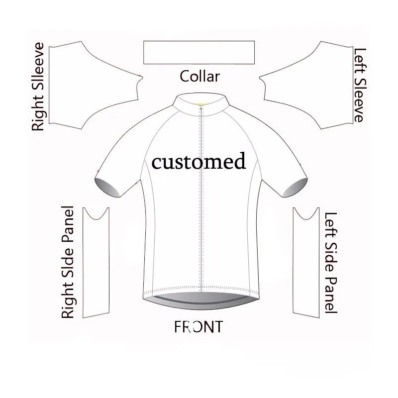 AliExpress DOWNORUP Customize Cycling Jersey Custom Cycling clothing All Colors And Letters And Patterns