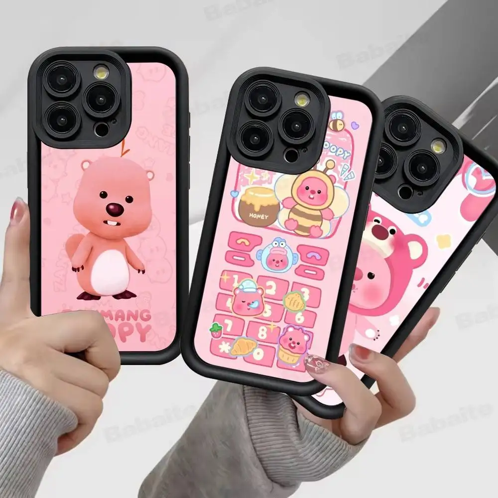 

Korea Cartoon Loopy Phone Case Silicone Phone Case For IPhone 17 Air 17 16 15 14 13 12 11 Plus Pro Max Shockproof Soft Cover