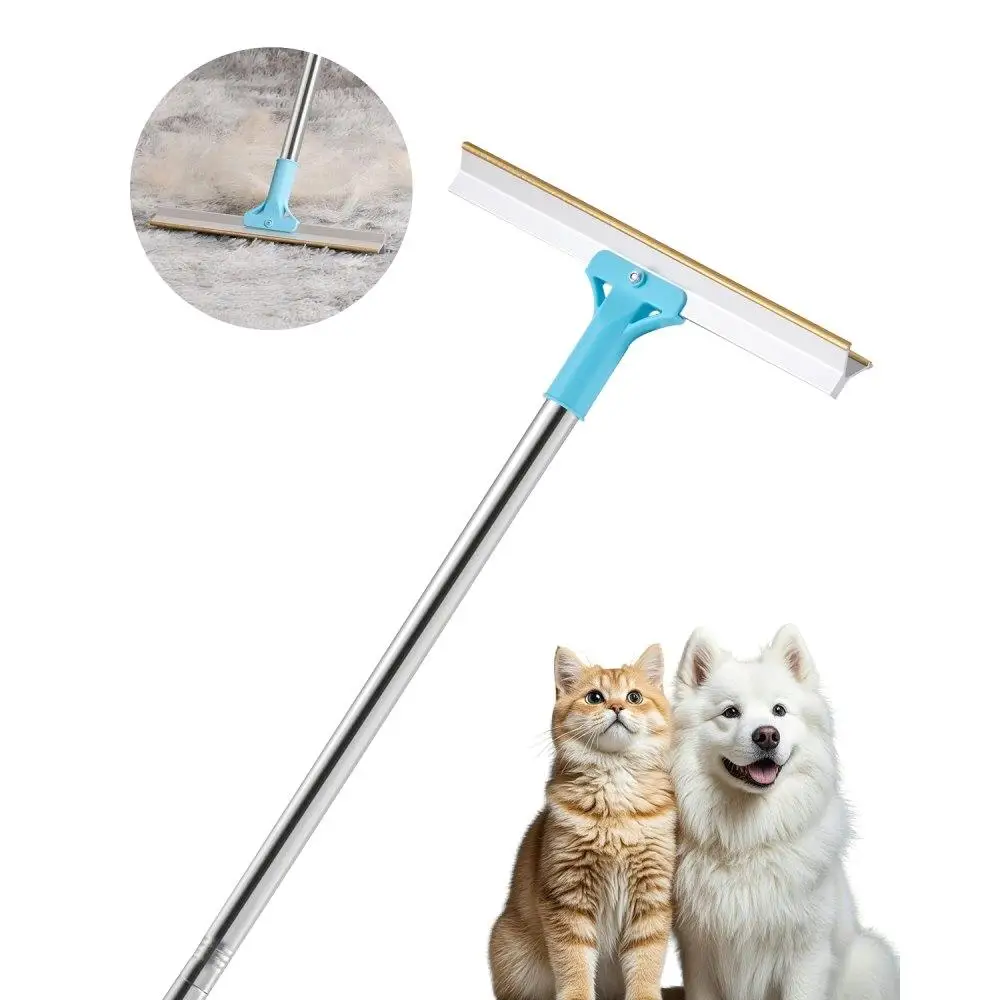 

Pet Hair Removal Carpet Broom Tool with Adjustable Long Handle 35.83 55.51