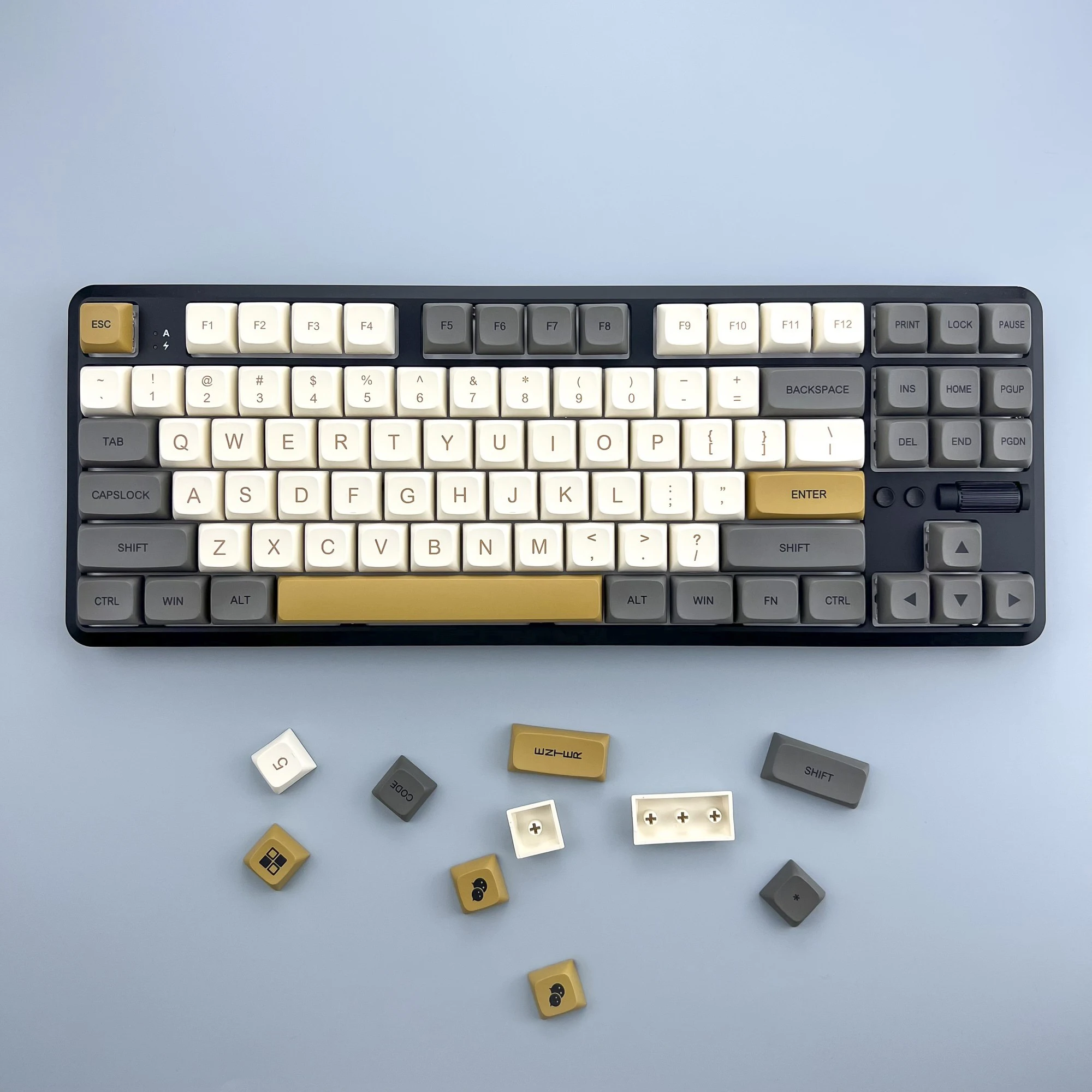 125 keys Shimmer XDA Profile PBT Keycaps DYE-SUB Russian Thailand Japanese Korean Keycap For MX Switch Mechanical Keyboard DIY