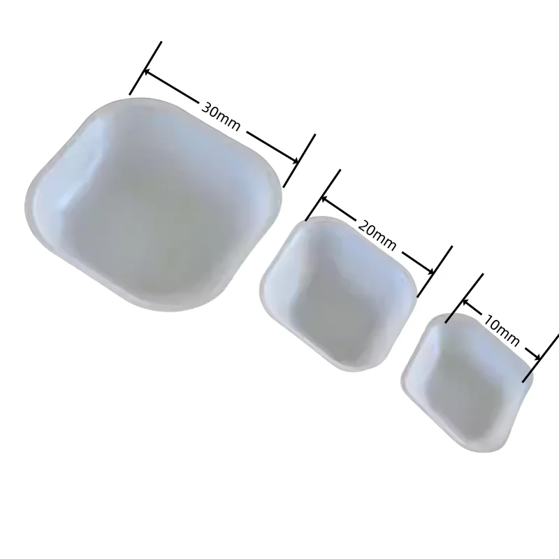 Piring penimbangan plastik Piring penimbangan persegi