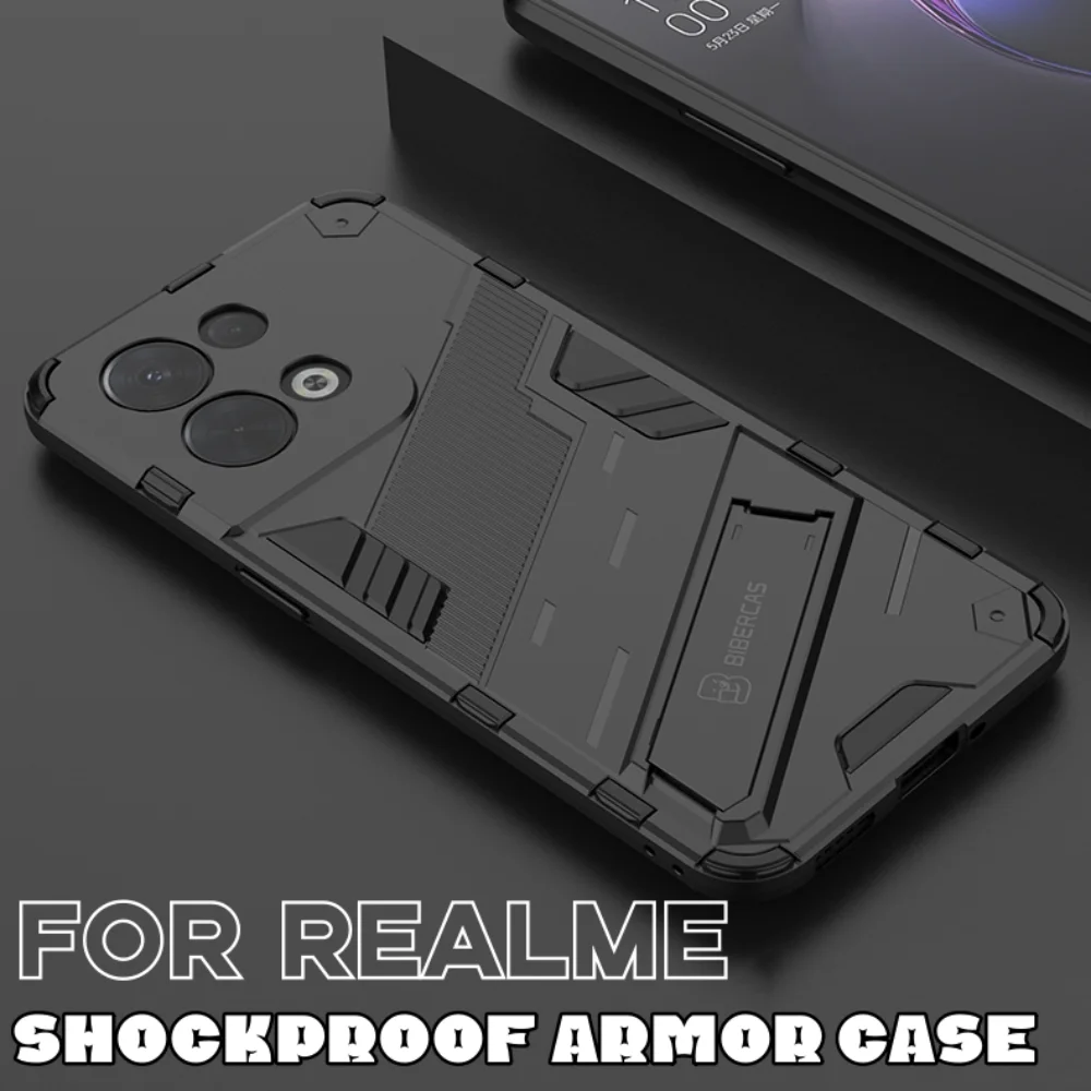 ShockProof Case For OPPO Realme 9 8 7 10 Pro Plus 9i 8i C55 C53 Anti Shock Shell Armor Phone Case Back Cover Coque Funda