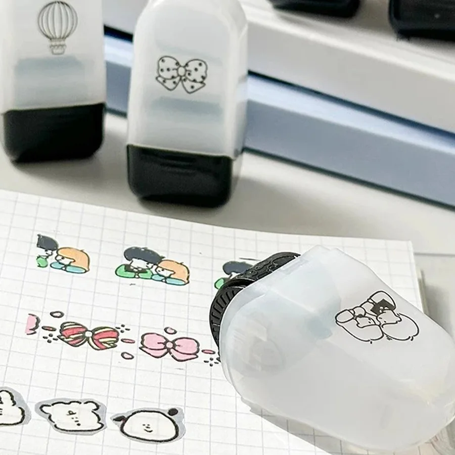 1 قطعة الكرتون نمط الدانتيل الفرقة الأطفال المتداول زهرة ختم الإبداعية ختم الكتابة على الجدران كتيب DIY الأسطوانة الدانتيل الديكور الفرقة