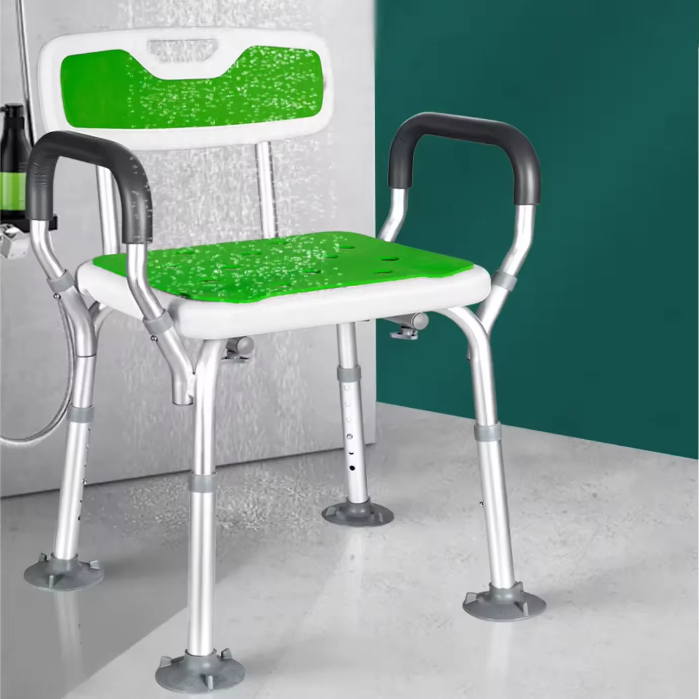 

Simplywalk Aluminum Alloy 200KG Bath Shower Chair Lightweight Toilet Handicap People MDR CE Certification Framework Agreement