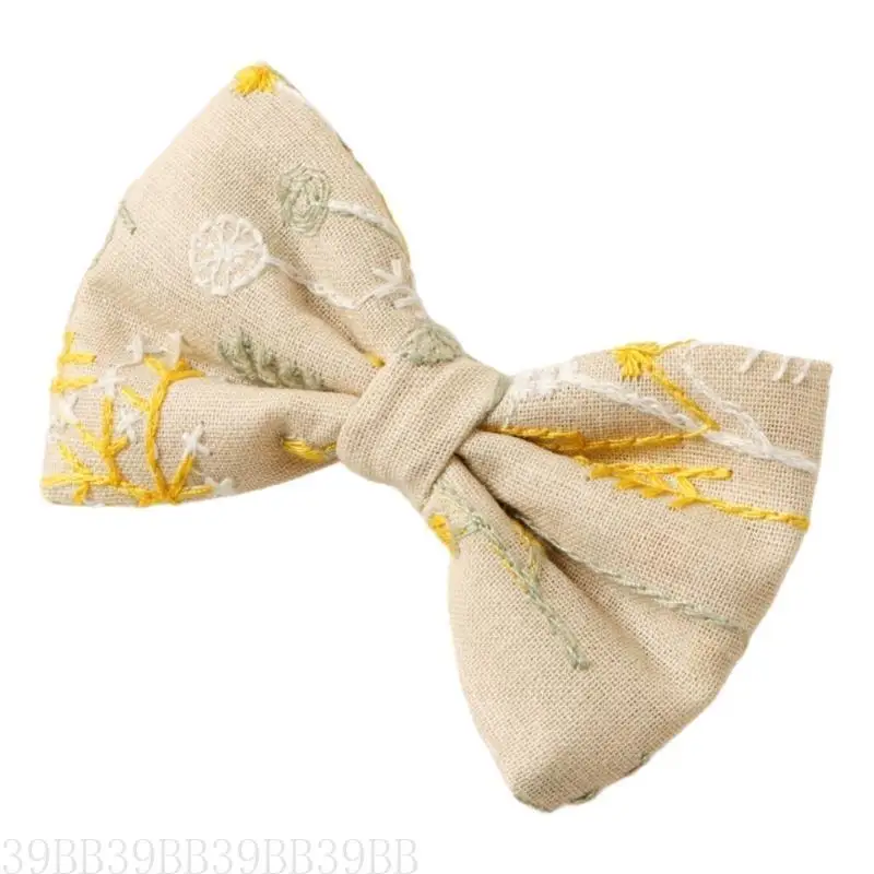 

39BB Sweet Bowknot Hair Clip Bowtie Hairpin Sweet Cottagecore Bunches Hair Clip