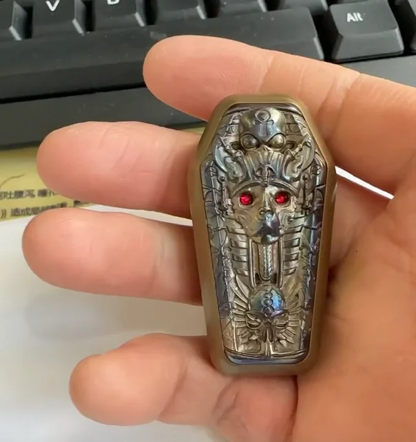 Used EDC Even numbered official promotion 3.0 Life and Death King Fidget Slider Decompression toy
