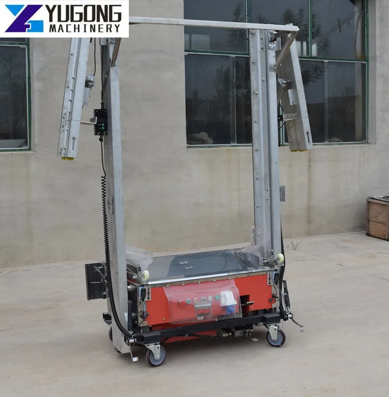 YG Electric Wall Wiping Machine From China Price Automatic Wall Plastering Rendering Machine