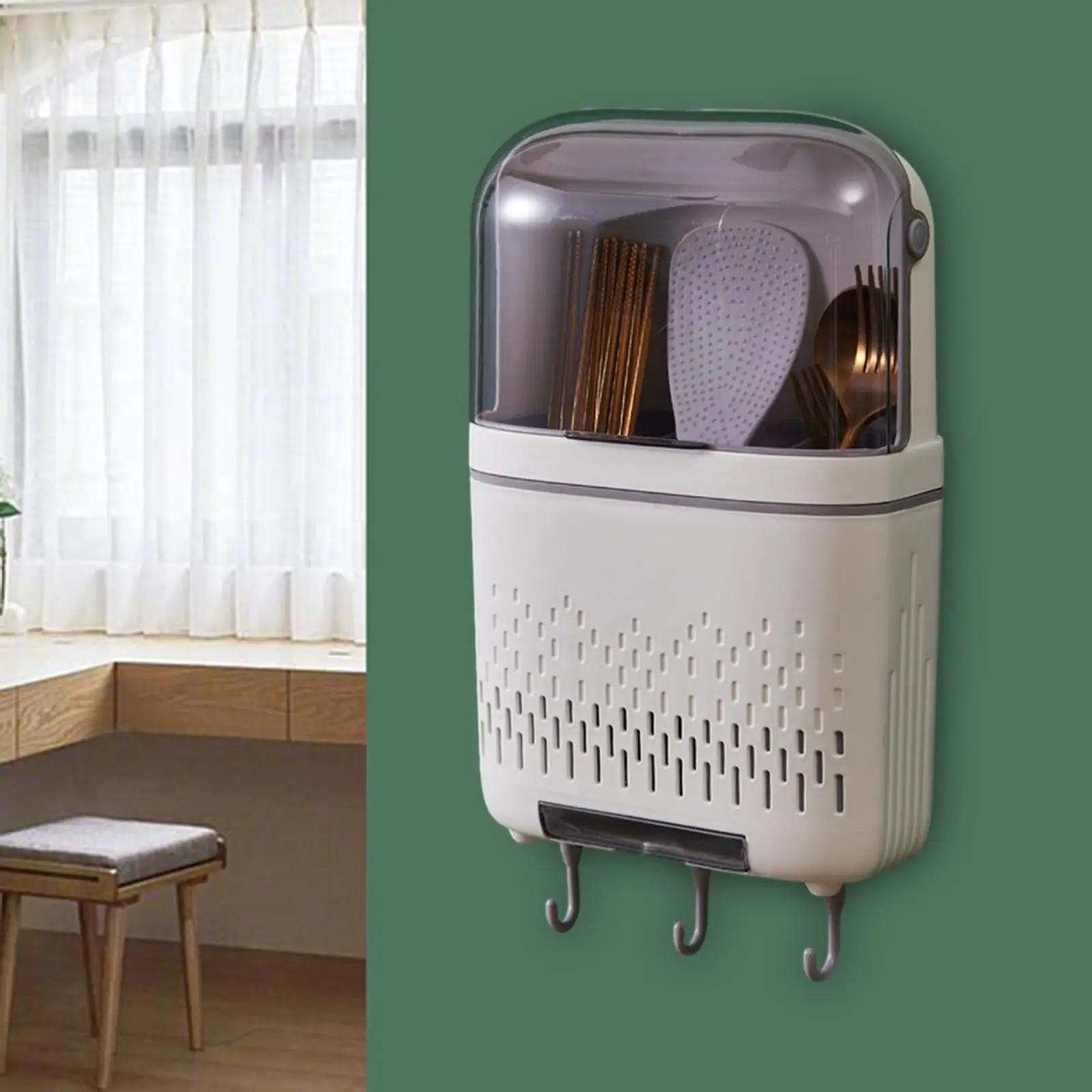 Kitchen Utensil Holder Chopsticks Containers for Kitchen Bathroom Chopsticks