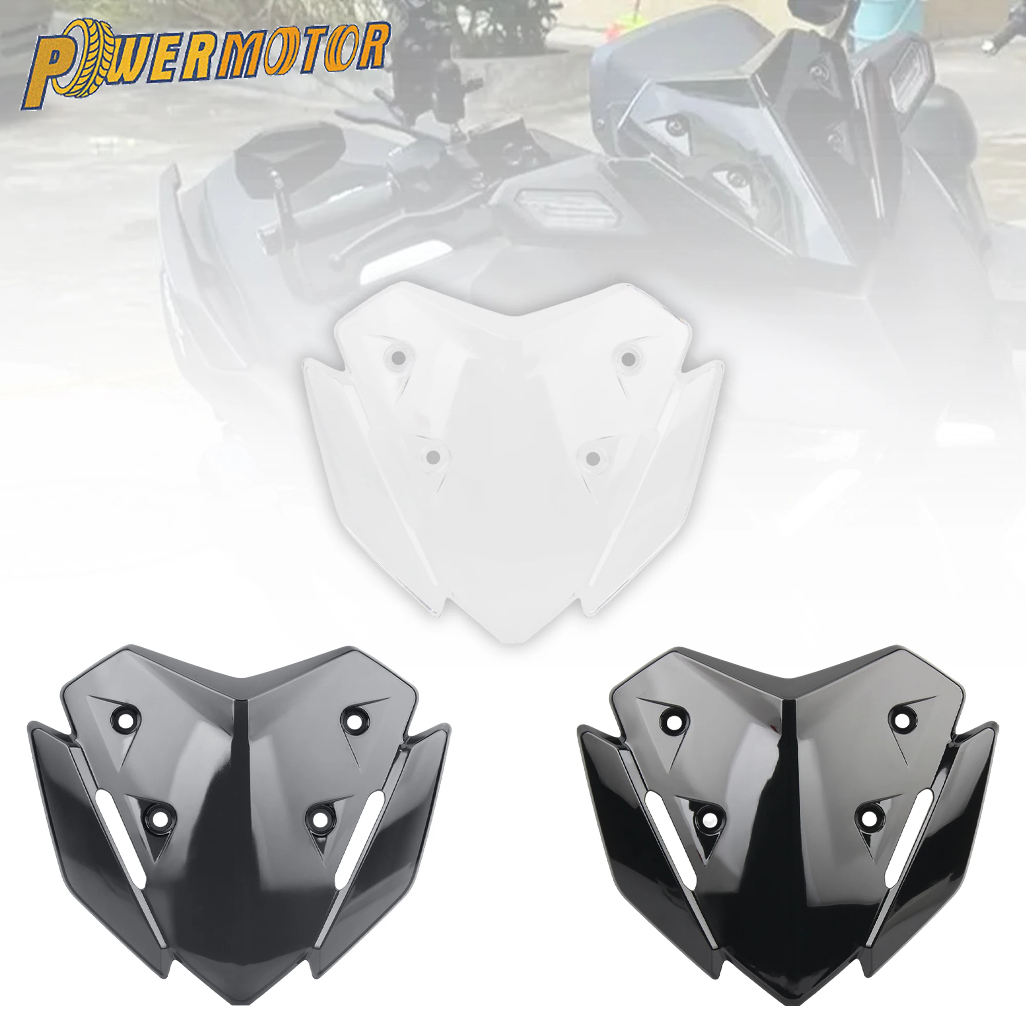 

For YAMAHA Motorcycle Windshield XMAX 125 250 300 2023 2024 Scooters WindScreen Deflector Visor Fairing Modified Accessories