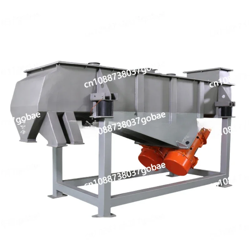 Linear Vibrating Screen Machine Vibration Sorting Machine Small Automatic Plastic Particle Grain Impurity Separation