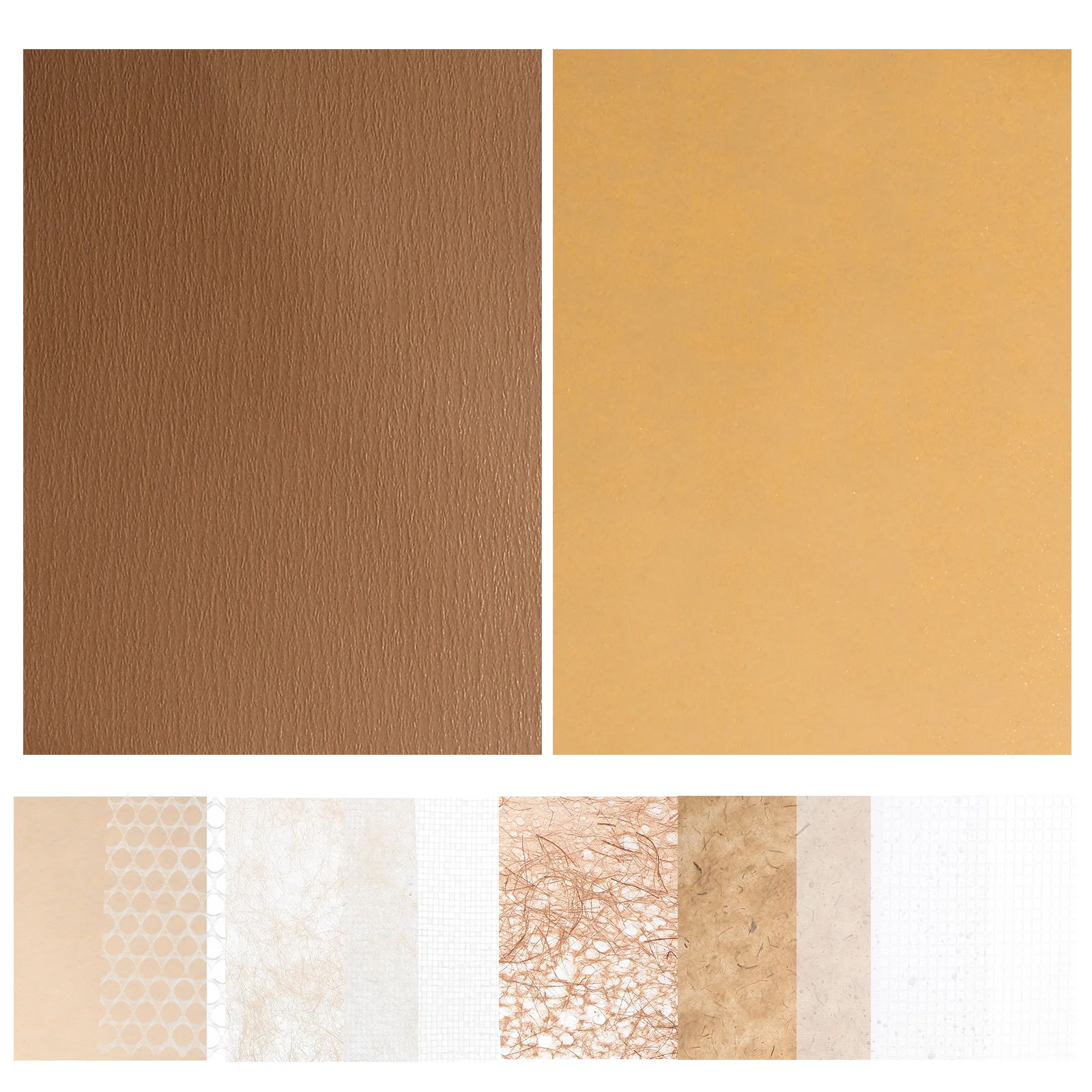 10 Sheets Hand Account Paper A5 Size Textured Mesh Mixed DIY Scrapbook Supplies Decorative Craft Paper for Journaling