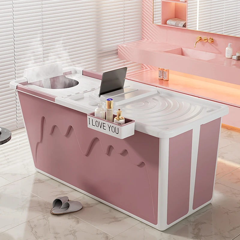 

Adult foldable bathtub, household bathtub, sweat steamed adult full body large bathtub, children's bathtub